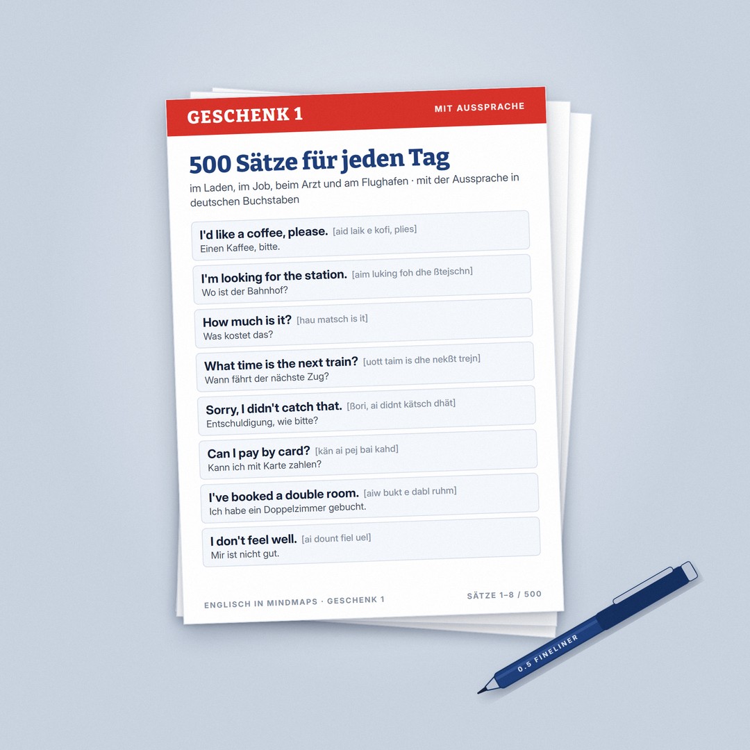500 Sätze für jeden Tag